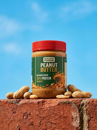 Kalaya Extra Crunchy Peanut Butter 400g Jar
